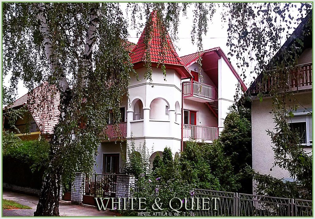 White & Quiet Apartment House Hévíz Esterno foto